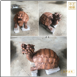 神龟铜雕塑铸造