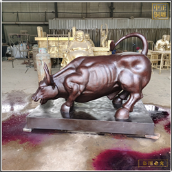 定制铜牛雕塑价格 