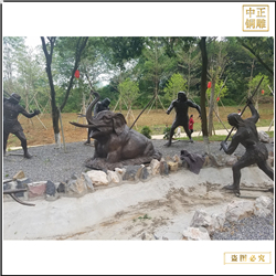 景观人物雕塑铸造厂 