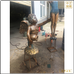 美术学院西方人物摆件 