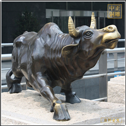 动物铜雕铜牛