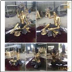 厂家铸造打铁人物