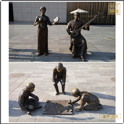 室外人物铜雕塑铸造厂 