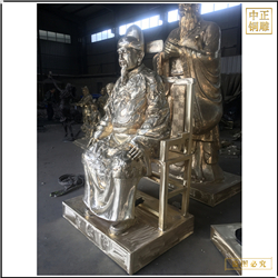 萧大亨人物铜像铸造