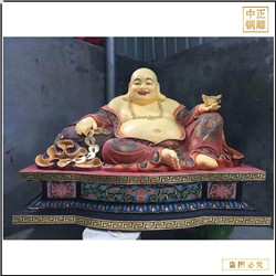 铸铜弥勒佛雕塑供应