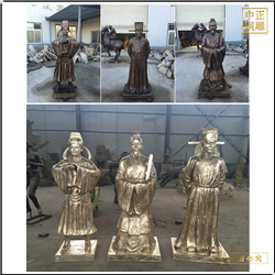 古代人物铜雕塑加工