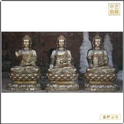 寺院3米释迦牟尼佛铜像