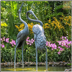 大型铜鹤雕塑