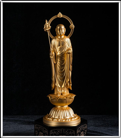地藏王铜佛像|地藏菩萨铜雕塑