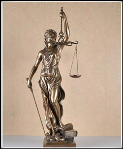 正义女神雕塑|加工正义女神铜像
