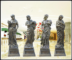 加工四季女神雕塑|四季女神铜像价格