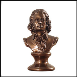 莫扎特铜雕塑|定做莫扎特雕塑厂家