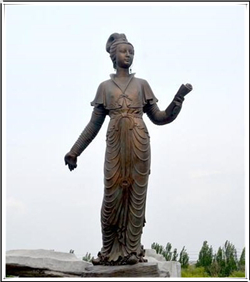 古代大型美女雕塑图片