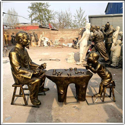 下象棋景观雕塑厂家