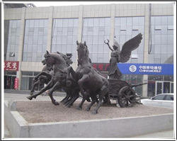阿波罗战车广场雕塑
