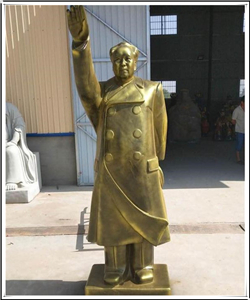 毛主席名人雕塑图片