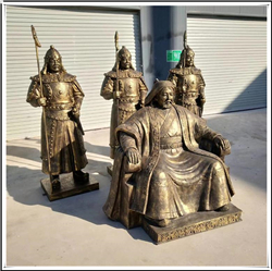 成吉思汗雕塑图片