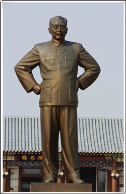 周总理铜雕塑